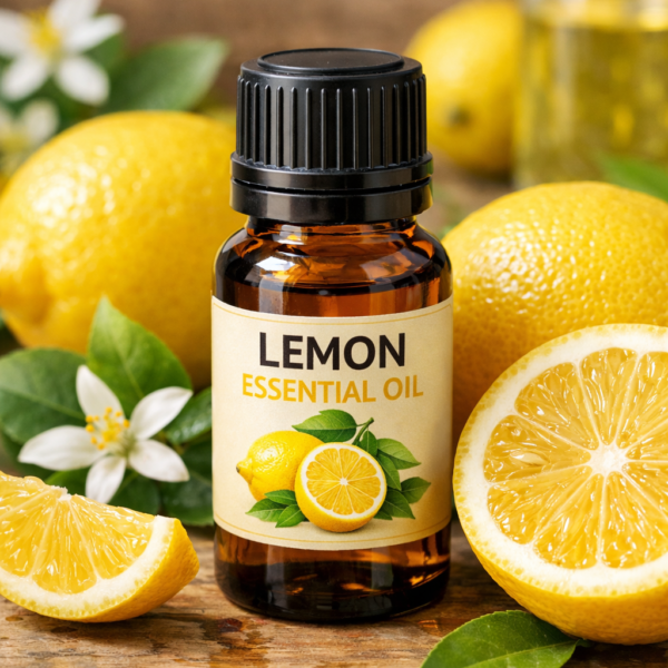 Copilot_20260611_125807 Lemon Essential Oil - US FDA / Kosher / Halal Certified / ISO 22000:2018 Certified