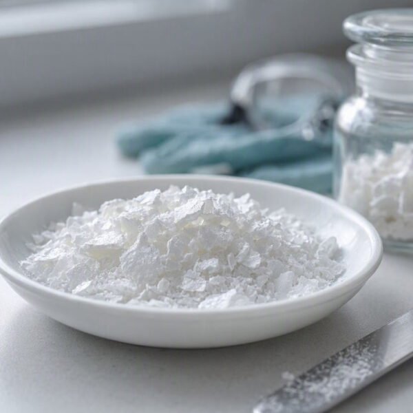 create_a_picture_of_KOh_flakes KOH - Potassium Hydroxide