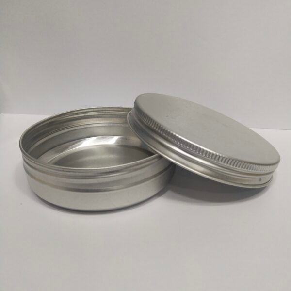 100 Grams Aluminum Tin Container - Pack of 12
