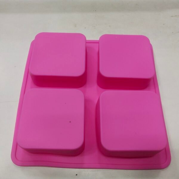 Square Mold - 4 Cavity - 100 to 120 Grams