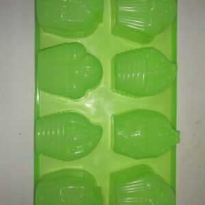 Cup Cake Mold Assorted - 8 Cavity - 100 Grams