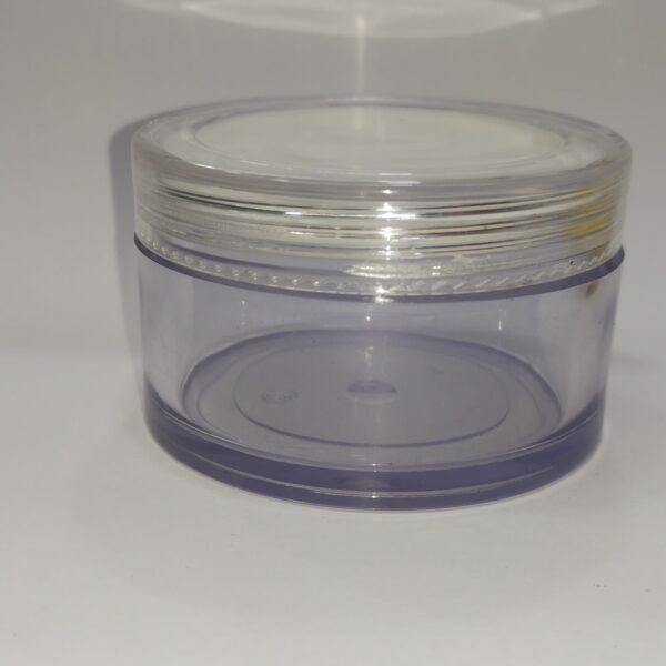 50 Gram San Jar -Transparent Cap - Pack Of 12 PC