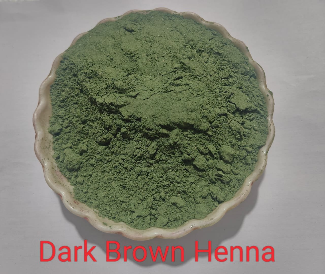 Dark Brown Hair Color - Heena powder base