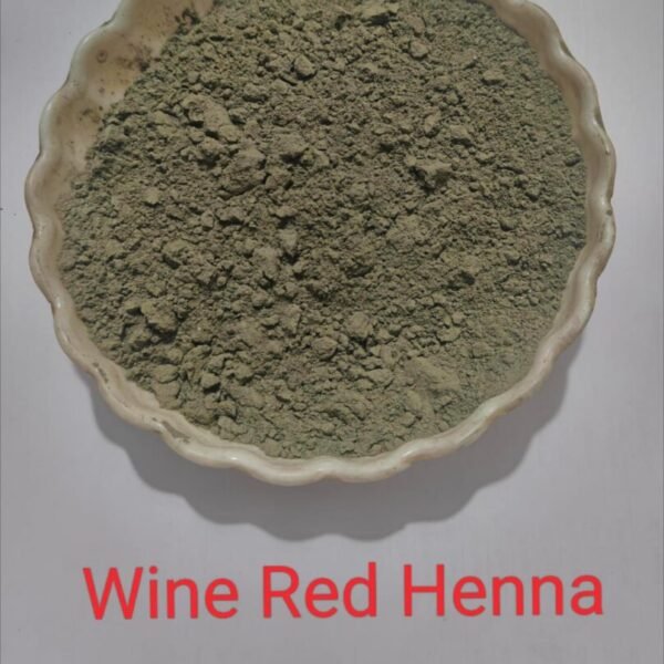 Wine Red Hair Color - Heena powder base