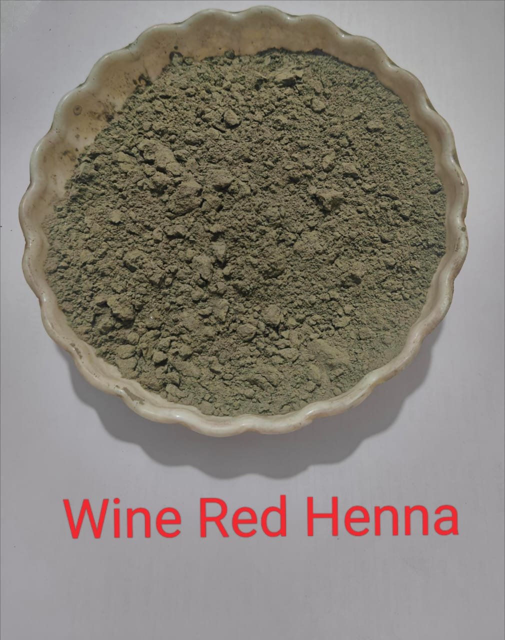 Wine Red Hair Color - Heena powder base