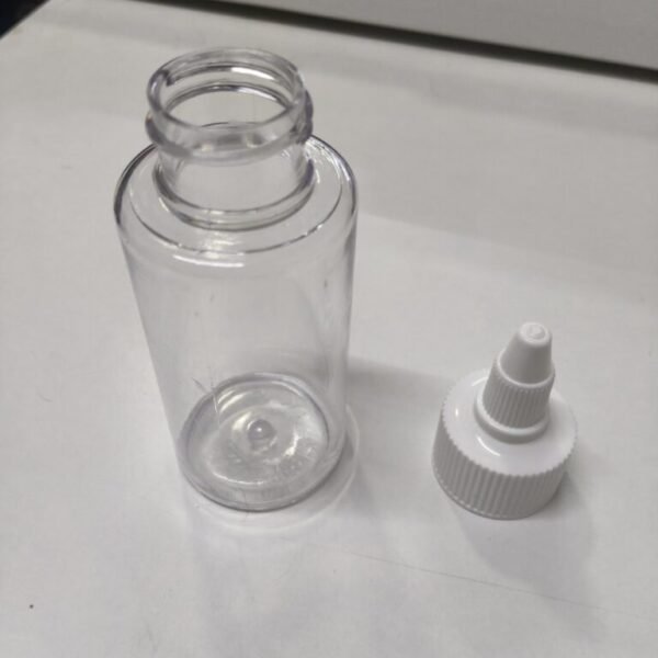 60 ML PET Bottle With Twist CAP - Set of 6 PC